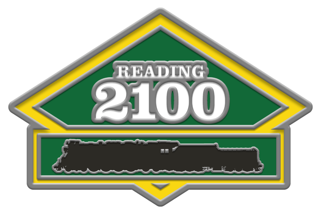 Reading 2100 Pin | American Steam Railroad Preservation Assoc.